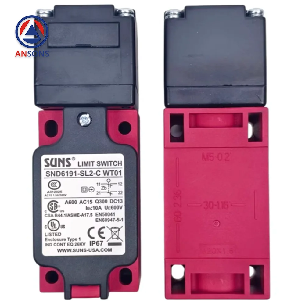 

SND6191-SL2-C WT01 KONE Elevator Safety Door Limit Switch Travel Switch Ansons Elevator Spare Parts