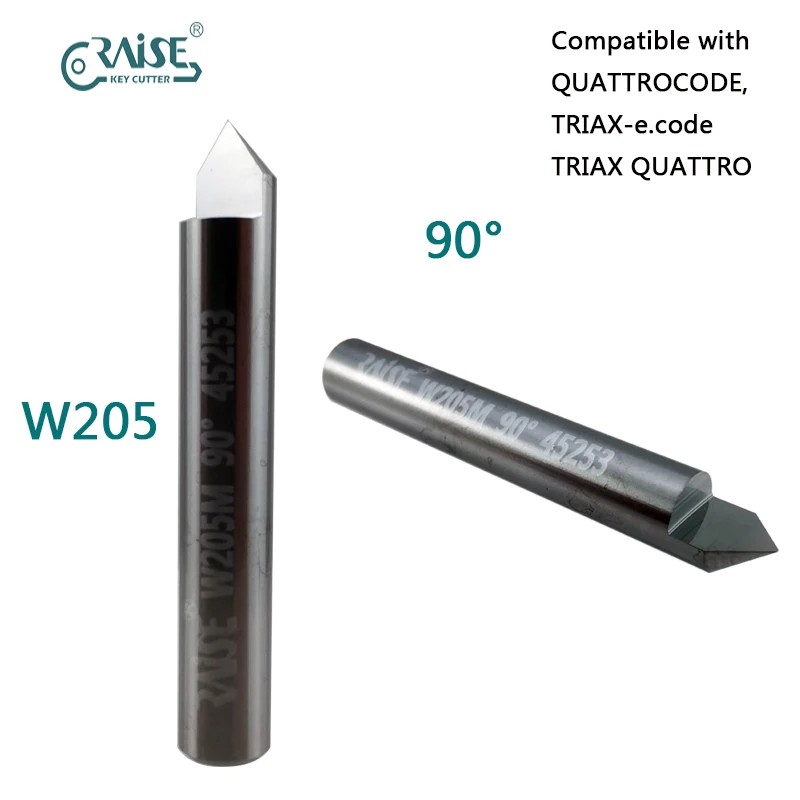 

Фреза RAISE W205M, совместимая с SILCA W205 SILCA TRIAX QUATTRO TRIAX E.CODE Станок для резки ключей