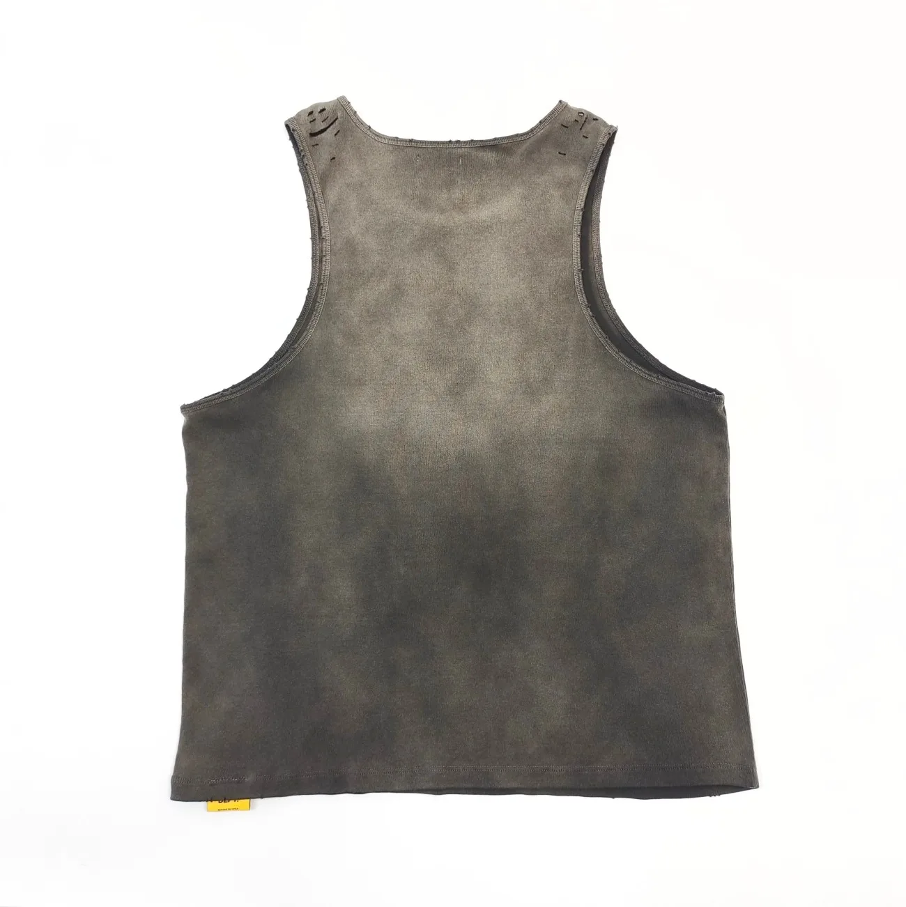 Gallery Dept letter spray color wash water do old vest