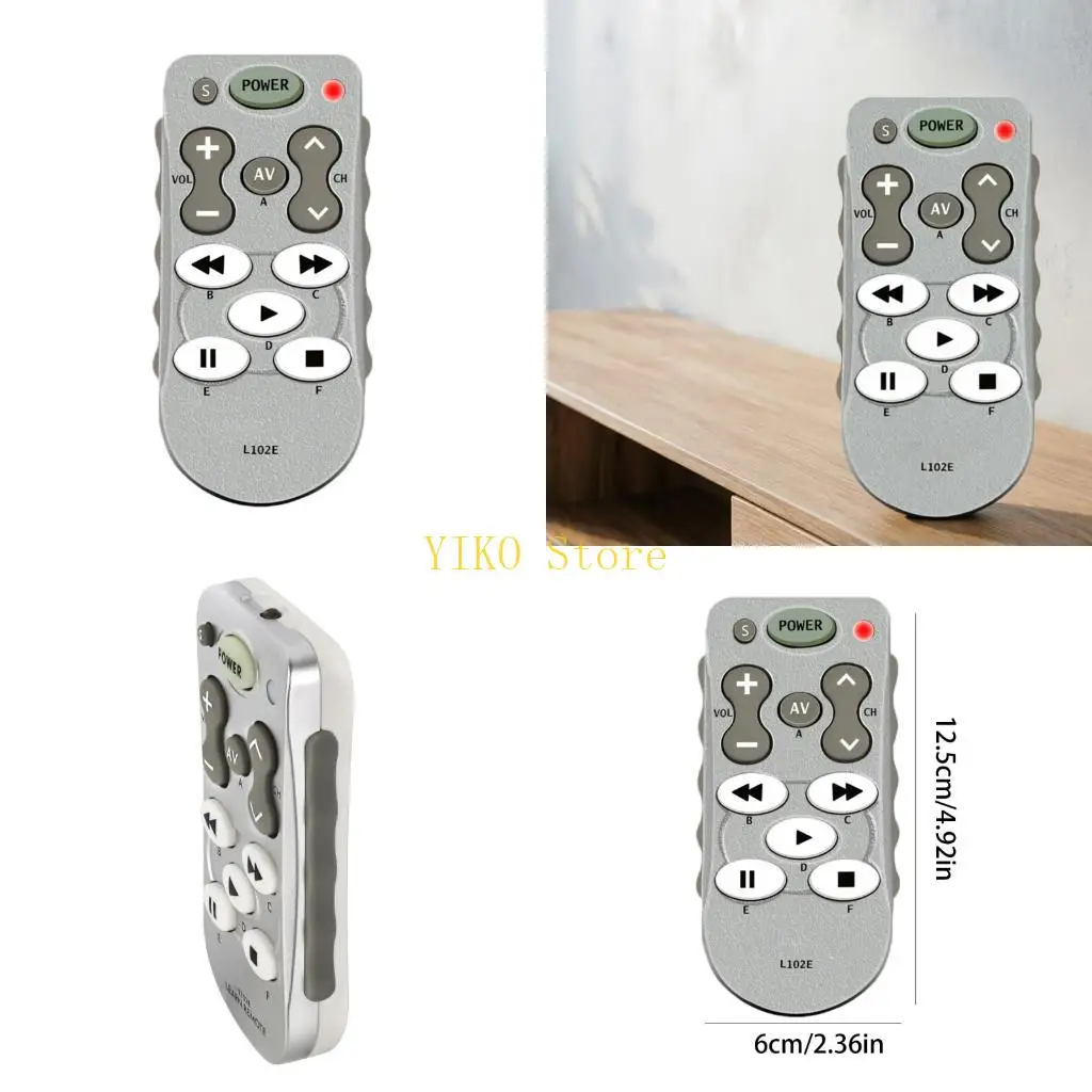 K32C Multiple Remote Controls Infrares Remote With Memory Function For Easy Setups And Operation