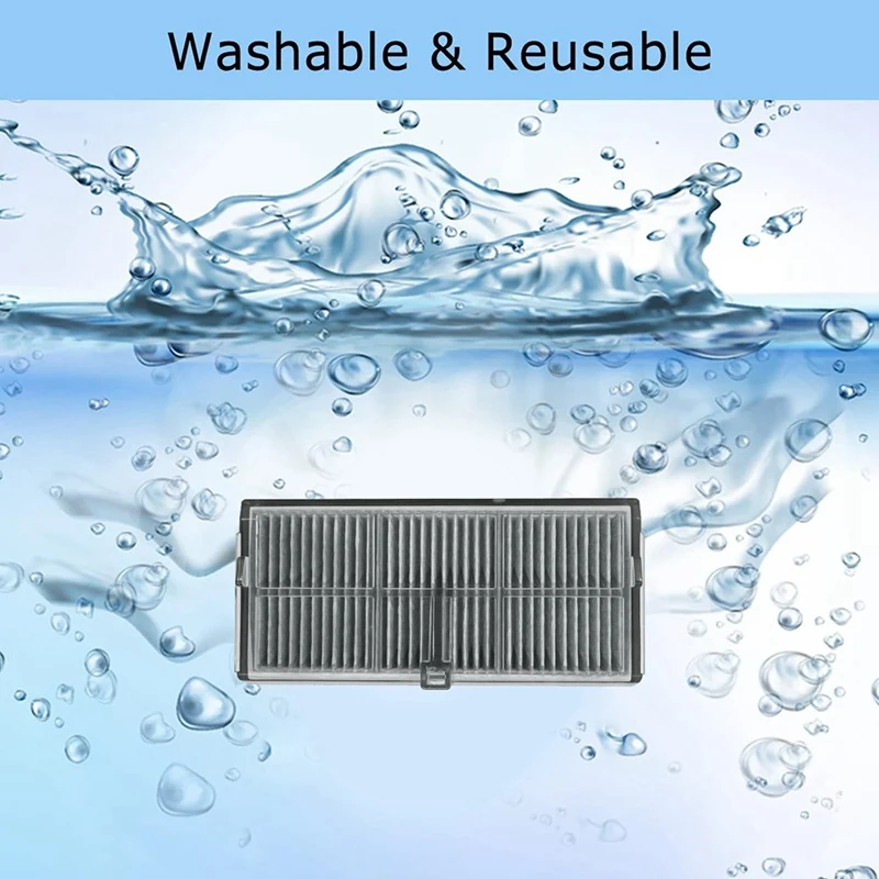 Сменные фильтры для робота-пылесоса Dreame Bot X30pro Ultra X30pro Plus, 4 шт.