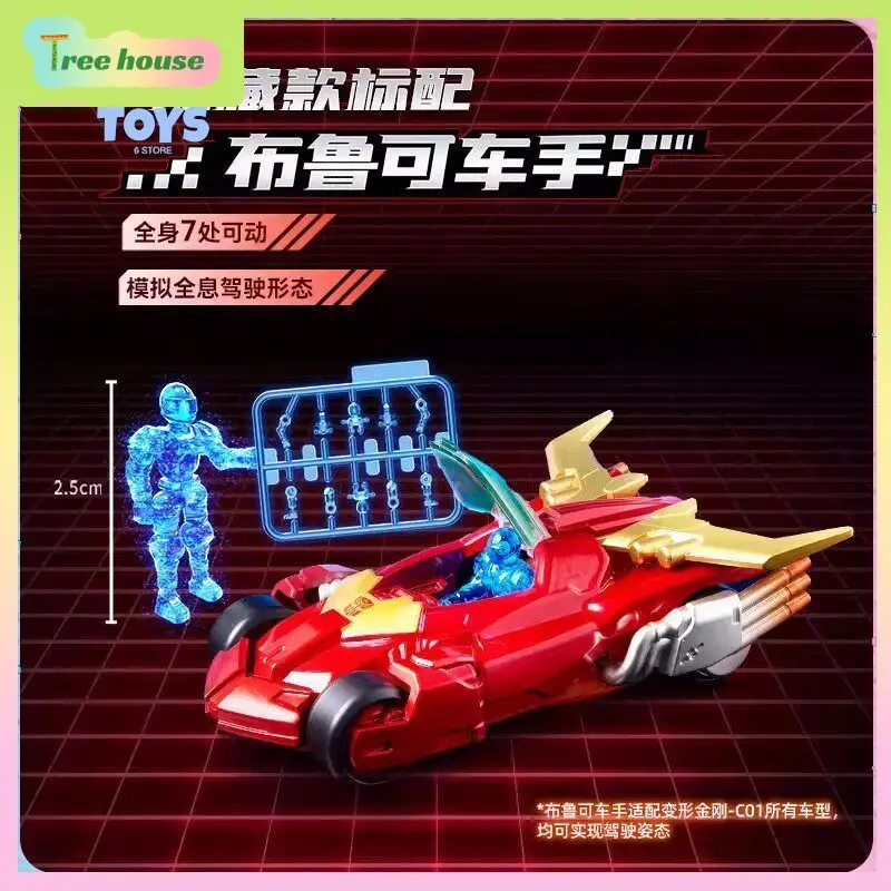 

Blokees Transformers C01 Alloy Car Kits: Optimus Prime & Rodimus Prime Action Models (Series 1) Toy car model, birthday gift