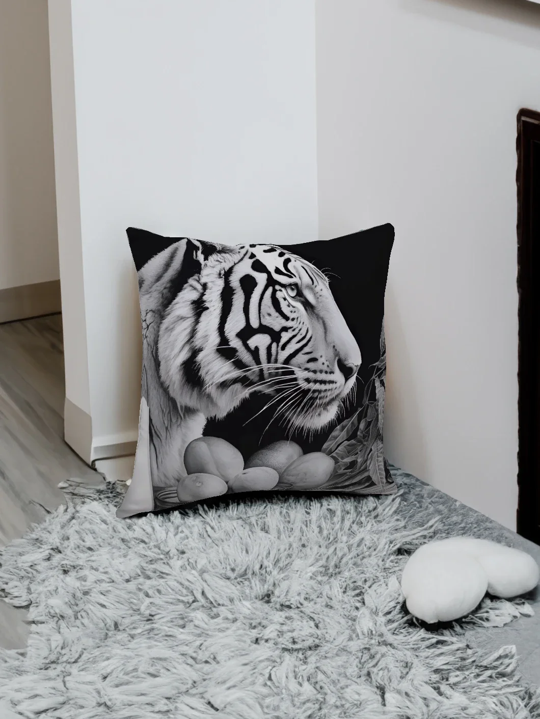 45X45CM Animals World Tiger Lion Pillow Case Cute Home Decorative Pillows Covers for Sofa Living Room Home Decor