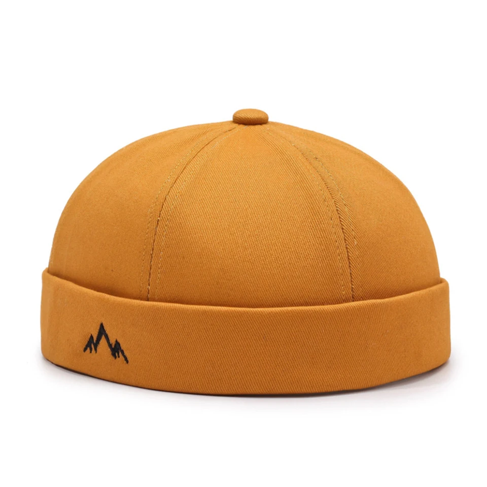 Unisex Brimless Hat Breathable Mountain Beanie Hat Men Adjustable Docker Cap Casual Skullies Cap Women Streetwear Hip Hop Hats, image 10