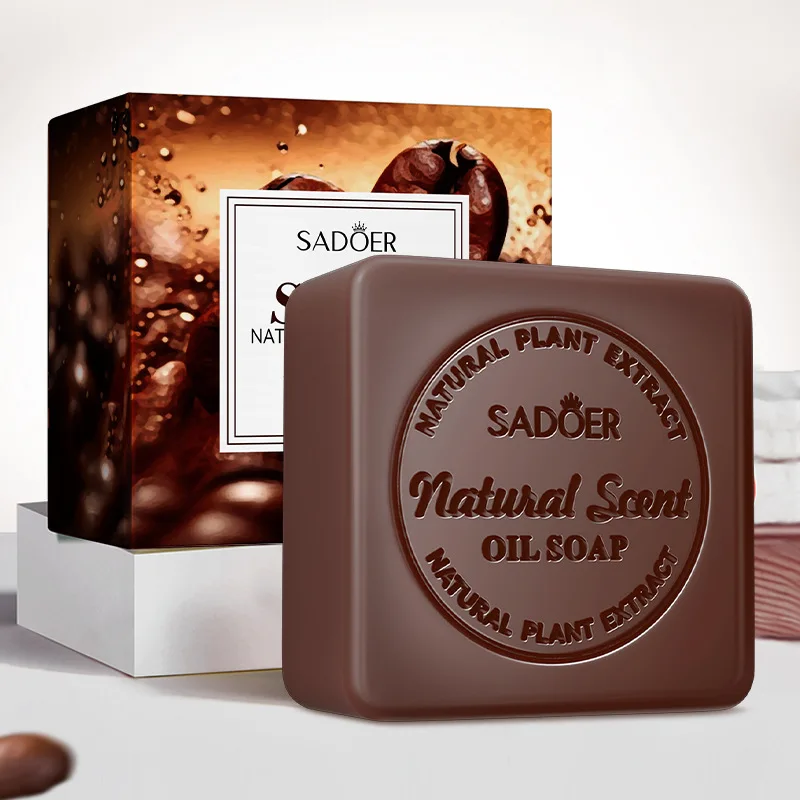 Natural Coffee Essential Oil Soap Women Cleaner Body Care Laundry Foam Cleansing Portable Sheets Deep Wash Intimate Glutathione