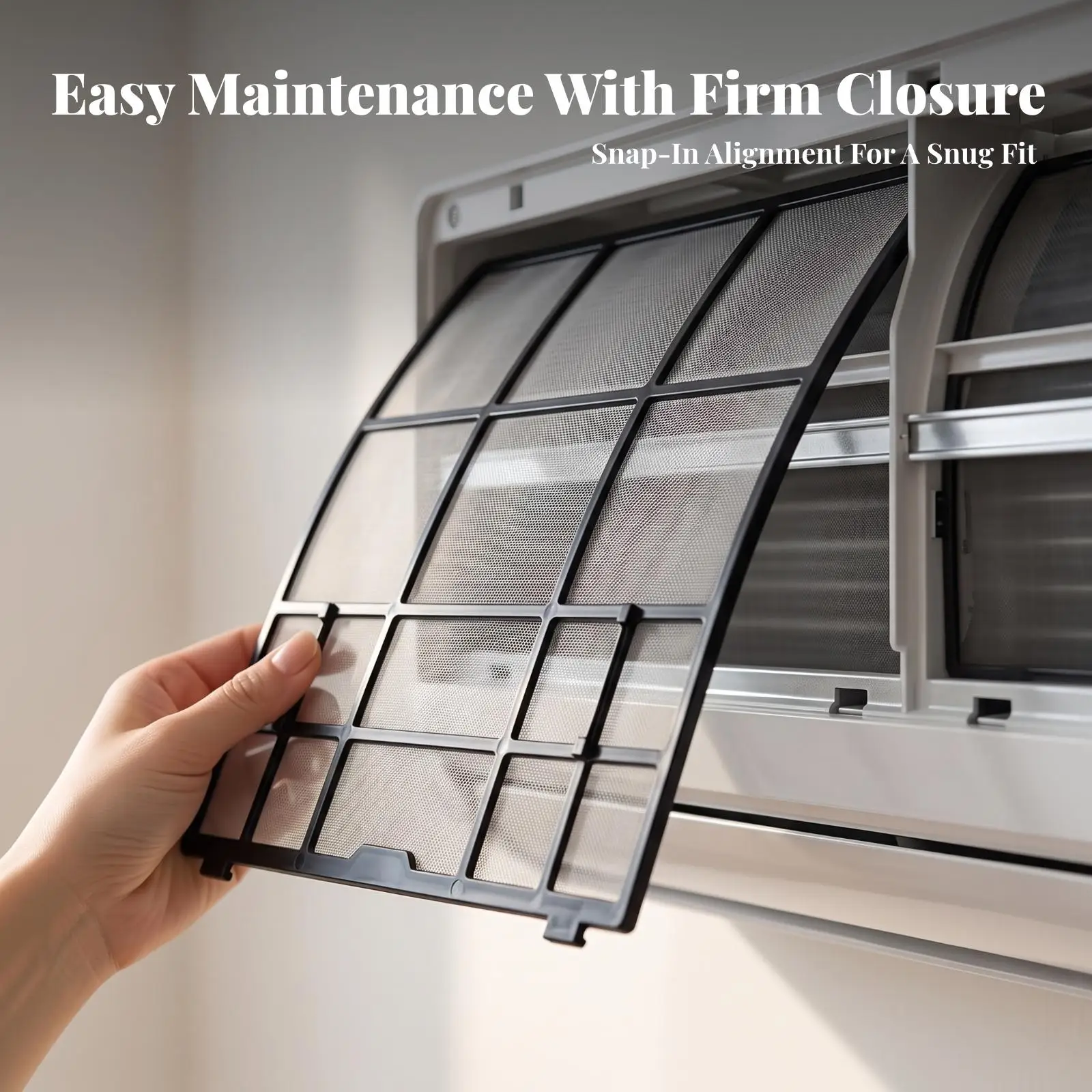 Air Conditioner Dust Filter Insert Dustproof Air Conditioner Dust Screen Easy To