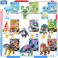 Bandai Original Pokemon Figures Torterra Empoleon Hydreigon Infernape Suicune Raikou Entei Assemble Collection Action Model Toys