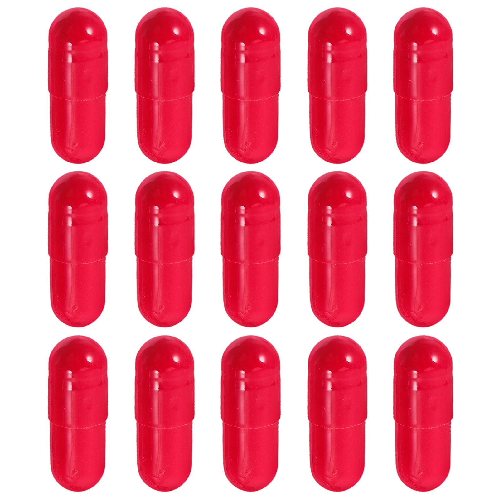 

24Pcs Fake Blood Capsules Bright Red Realistic Scary Halloween Party Prank Makeup Blood Props Halloween Party Prop