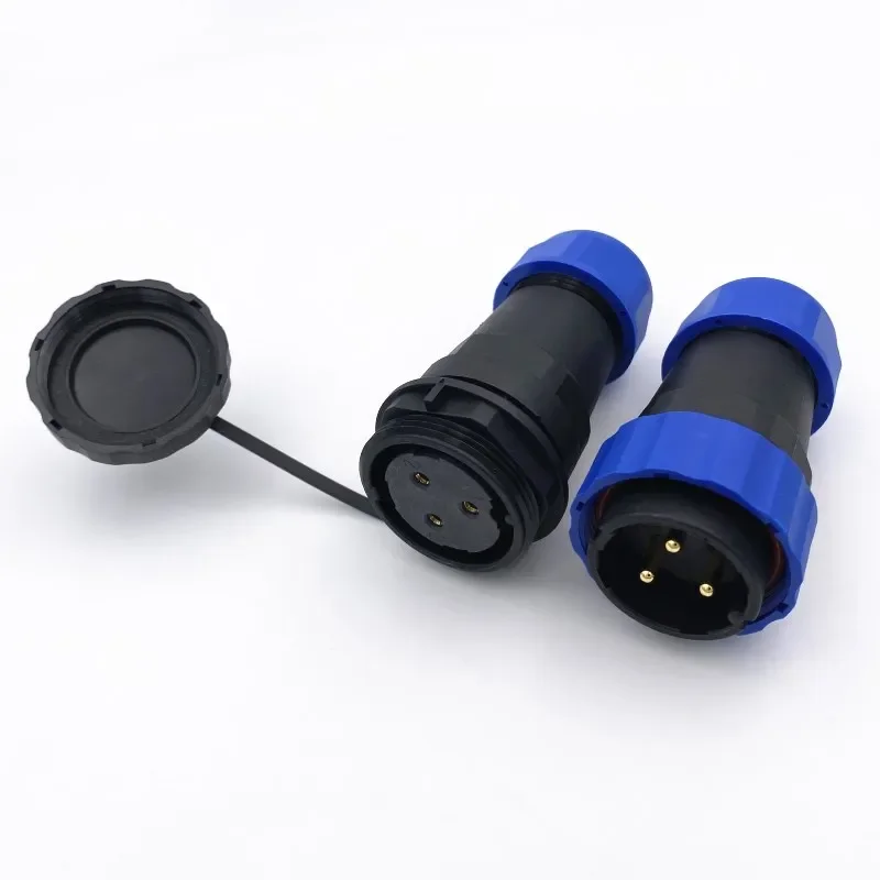 1Set Docking SP28 Waterproof 2 3 4 5 6 7 9 12 14 16 19 22 24 26 Pin Aviation Connector IP68 28mm Male plug and Female Socket