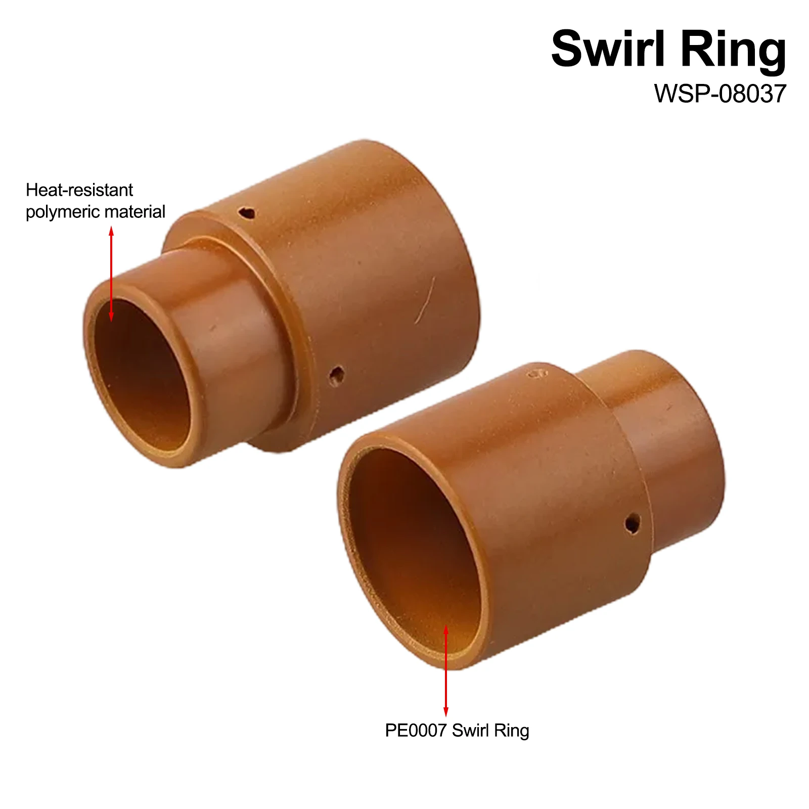 

For Eastwood Plasma Cutting Electrode Tips Set Compatible with For VersaCut 40 Includes Protective Cup and Rings