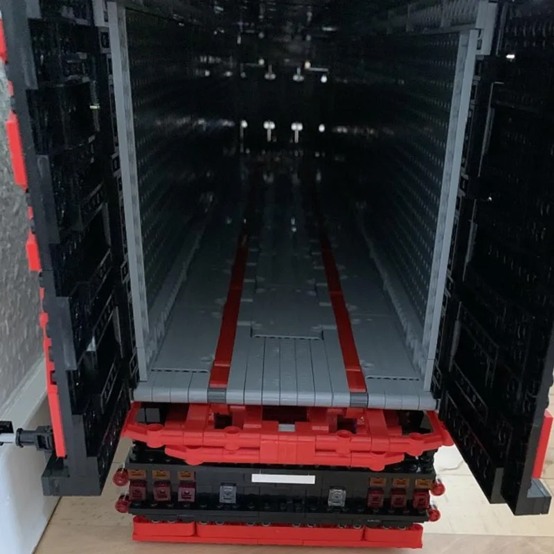 New Truck R620 Trailer Engineering Vehicle Model RC Remote Control Building Blocks Bricks Kit Kids for Toys Birthday Gift