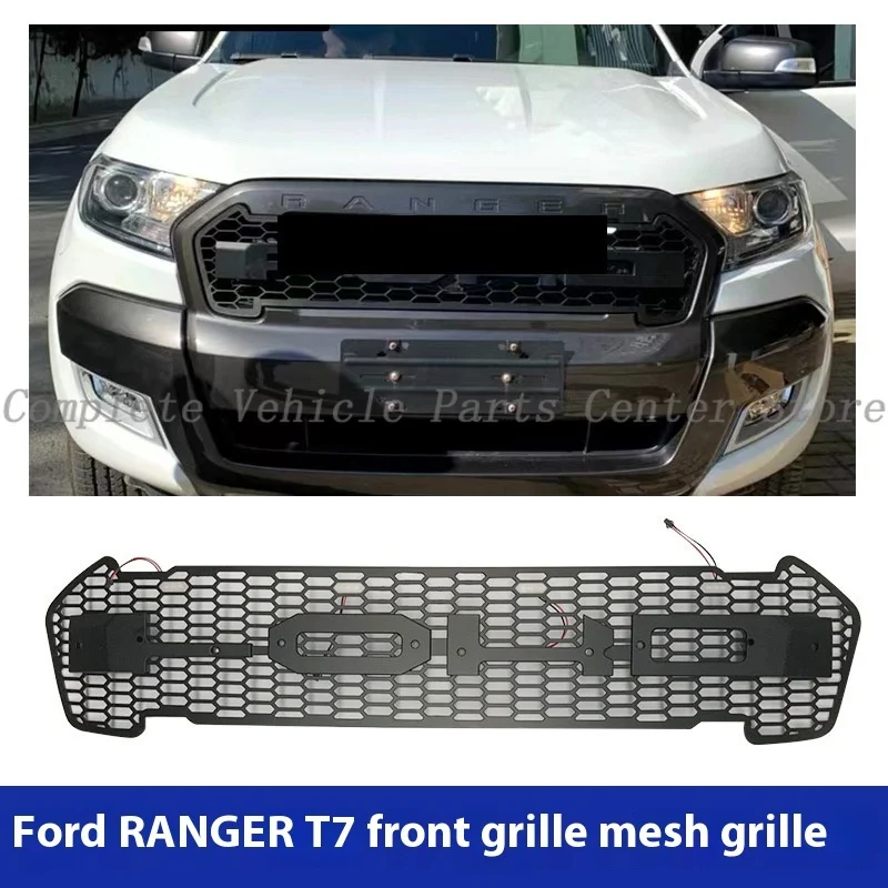 

High Quality LED Grille For Ford RANGER T7 Front Face Modification Easy Installation Drop Shipping