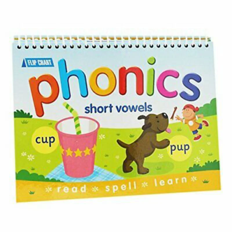 

Flipover Phonics Short Vowels Top That Publishing Top That Publishing 9781784454845 Book