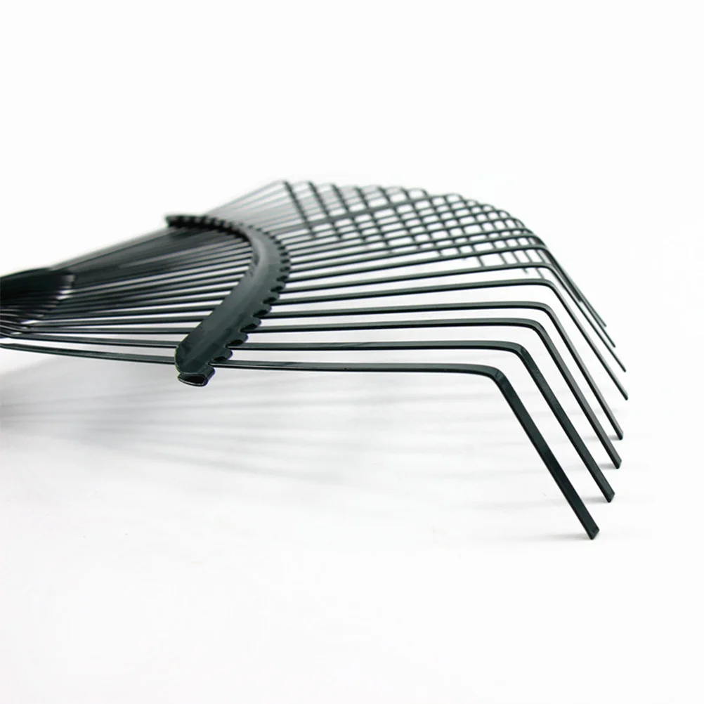 

2Pcs Garden Rake with 22 Teeth Heavy Duty Leaf Rake for Yard Grass Cleanup Strong Structure All Weather Garden Maintenance Tool