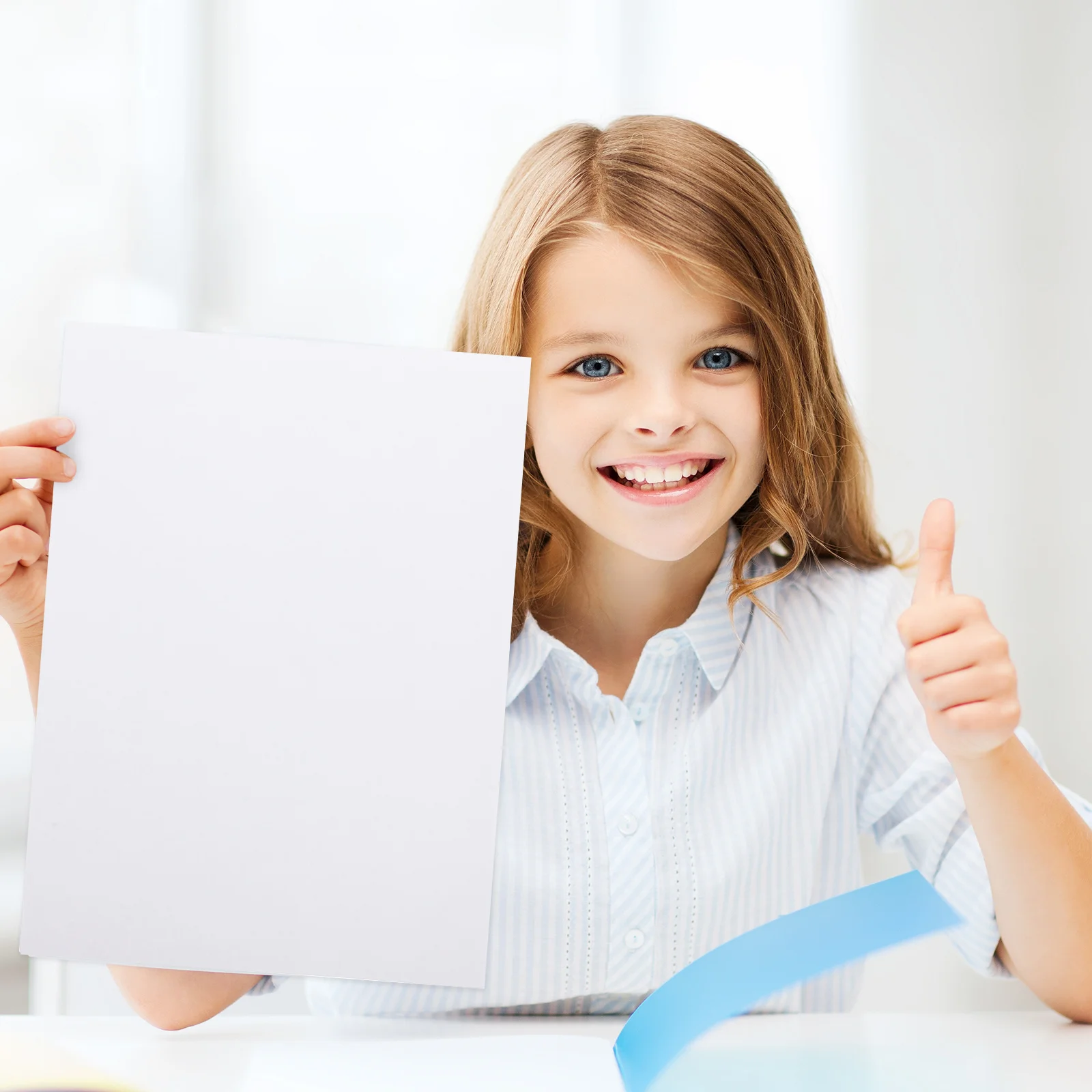 ملصقات ملصقات فارغة ورق لاصق غير لامع لملصقات الطابعة وتنظيم المنزل والمكتب والمدرسة وأوراق لاصقة للمشروعات اليدوية #2