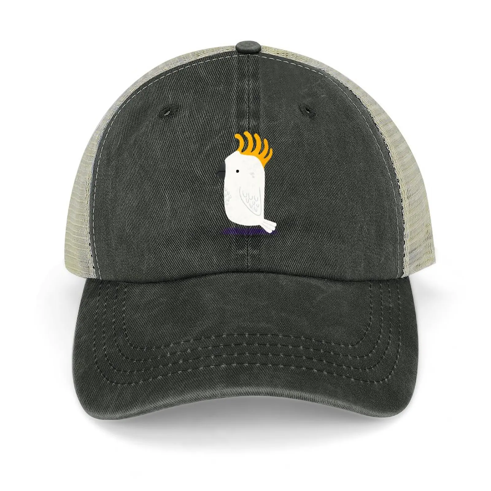 

Бейсбольная кепка Cockatoo, чайная шляпа, мужская шляпа, шляпа в стиле вестерн, мужские кепки, женские кепки