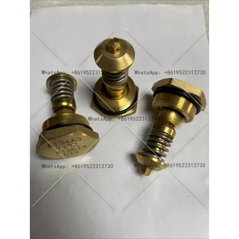 

Air compressor temperature control valve A134A2 element spool A132A2 thermal control valve assembly A134A3/A017A3