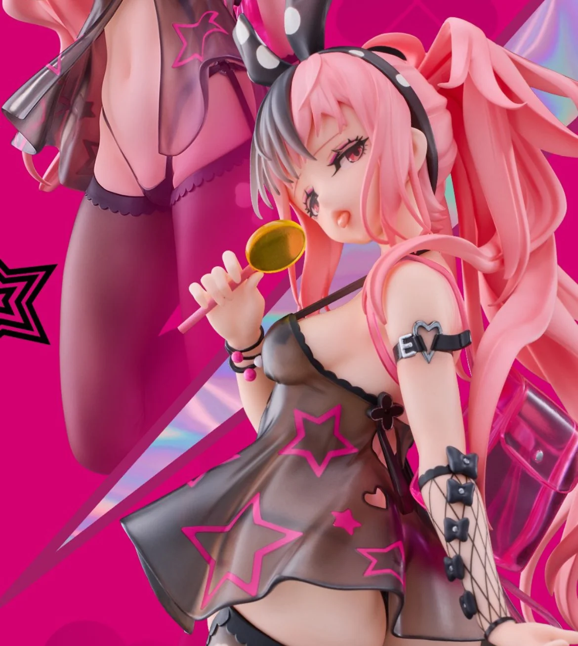 

Digigirl Collectible Bunny Girl - 1/6 Scale Figure With High Heels & Lollipop