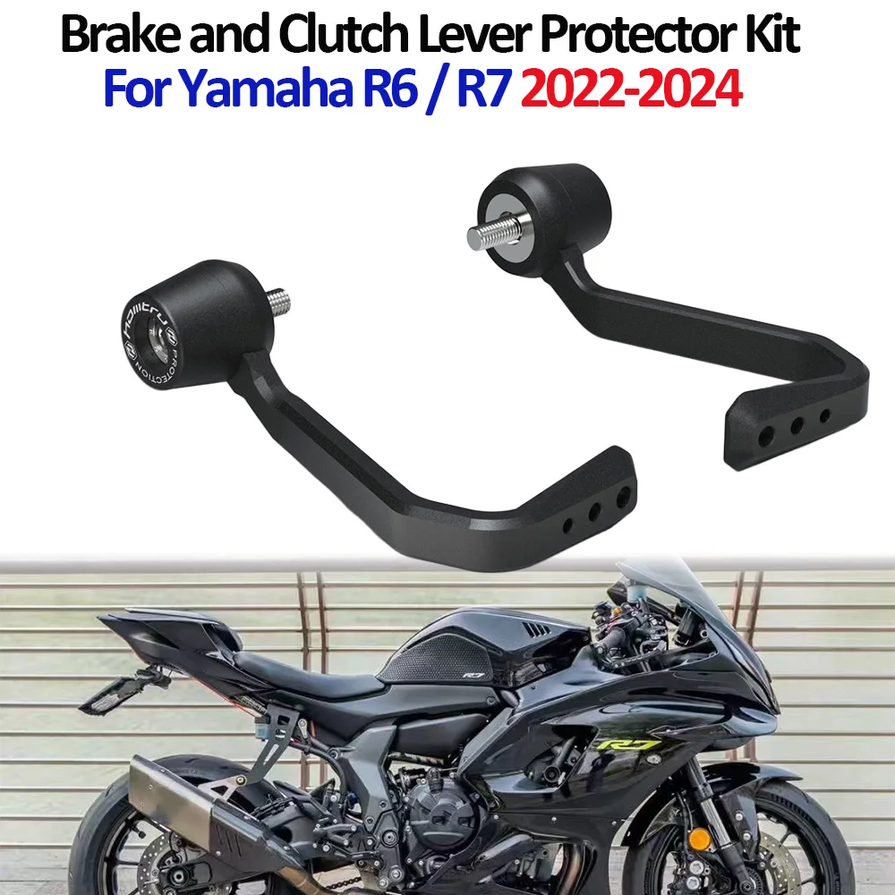 

YZF-R7/R6 Motorcycle handlebar protector For Yamaha R7 2022-2024 R6 2006-2017 Brake and Clutch Lever Protector Device