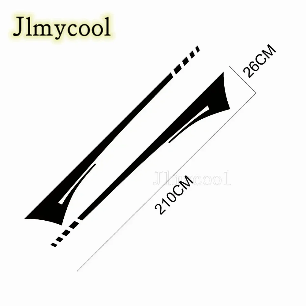 Pickup Door Side Skirt Stripes Decals For Fiat Toro Volcano Freedom Truck Vinyl Decor Cover Car Stickers Auto Tuning