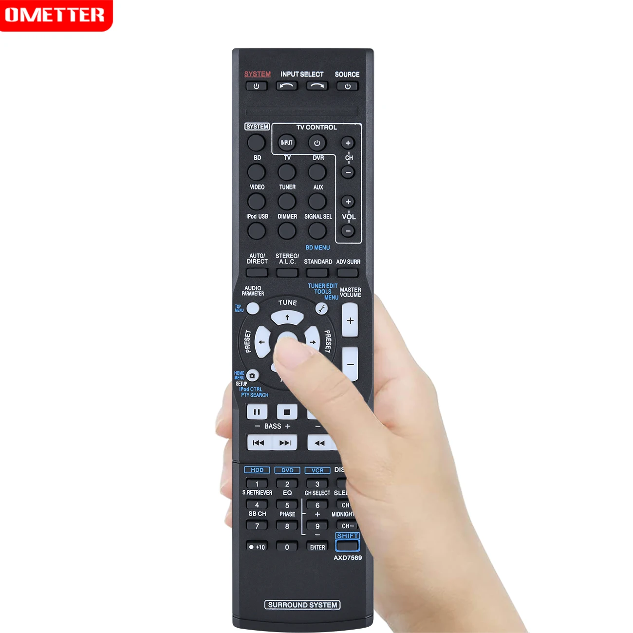 Remote Control Fit Pioneer VSX-519V-K 523 819H 421 522 521 520 821 1122 AXD7534 AXD7586 AXD7565 AXD7569 AXD758 AXD7536 Series