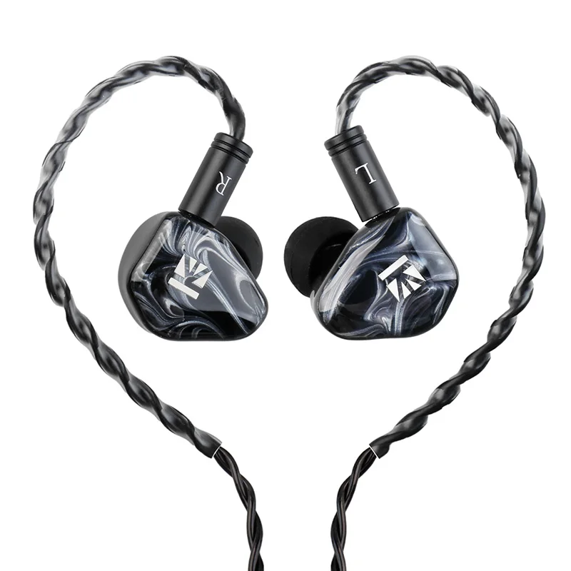 KBEAR KB01 Beryllium Diaphragm 10MM Dynamic Drvier Earphone Wired Sport Earbuds HIFI Music Headphones In Ear Monitor Headset IEM