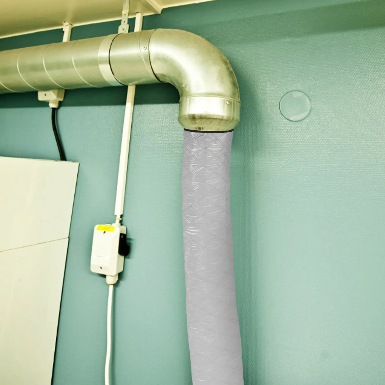 

Универсальный изоляционный чехол для шланга кондиционера (1 шт.) для портативных сплит-систем, для использования внутри и вне помещений