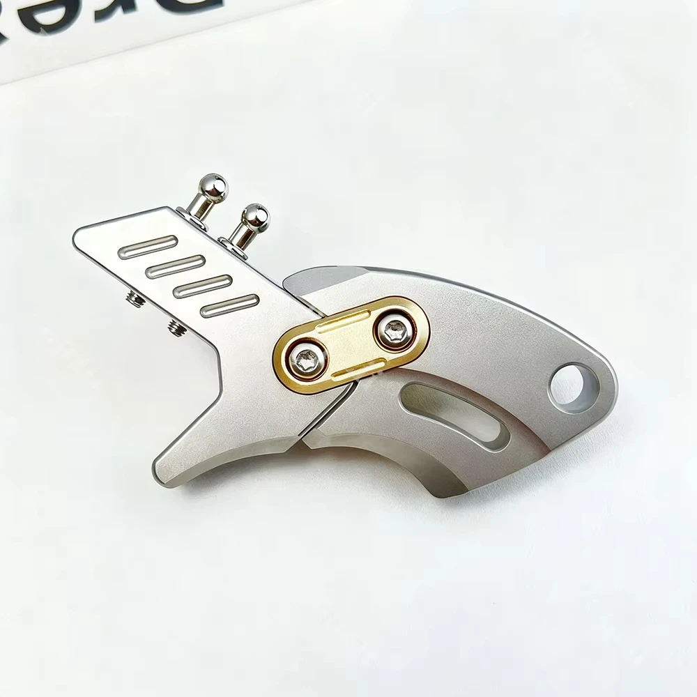 LEPAI EDC مقبض Sinian الذيل سحب لعبة مركبة متعددة الوظائف خدع الإصبع المعدنية EDC يقلب الملحقات ألعاب التململ #3