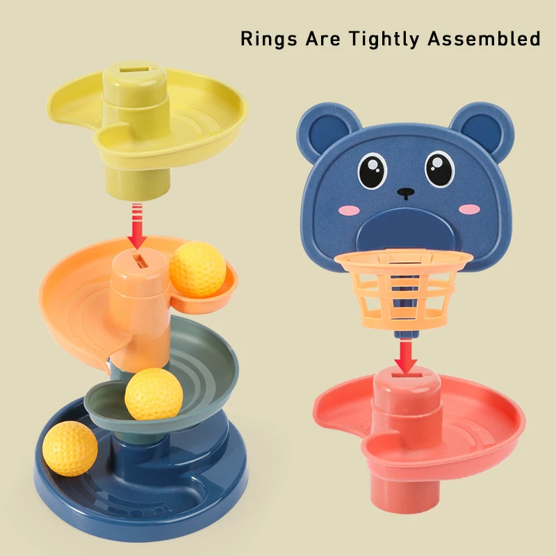 Montessori Rolling Ball Track 3