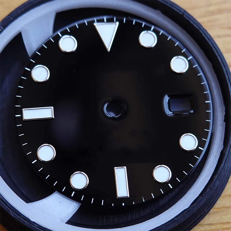 

High Quality Black Watch Dial For Submariner 16610LN 3135 Movement Aftermarket Watch Parts