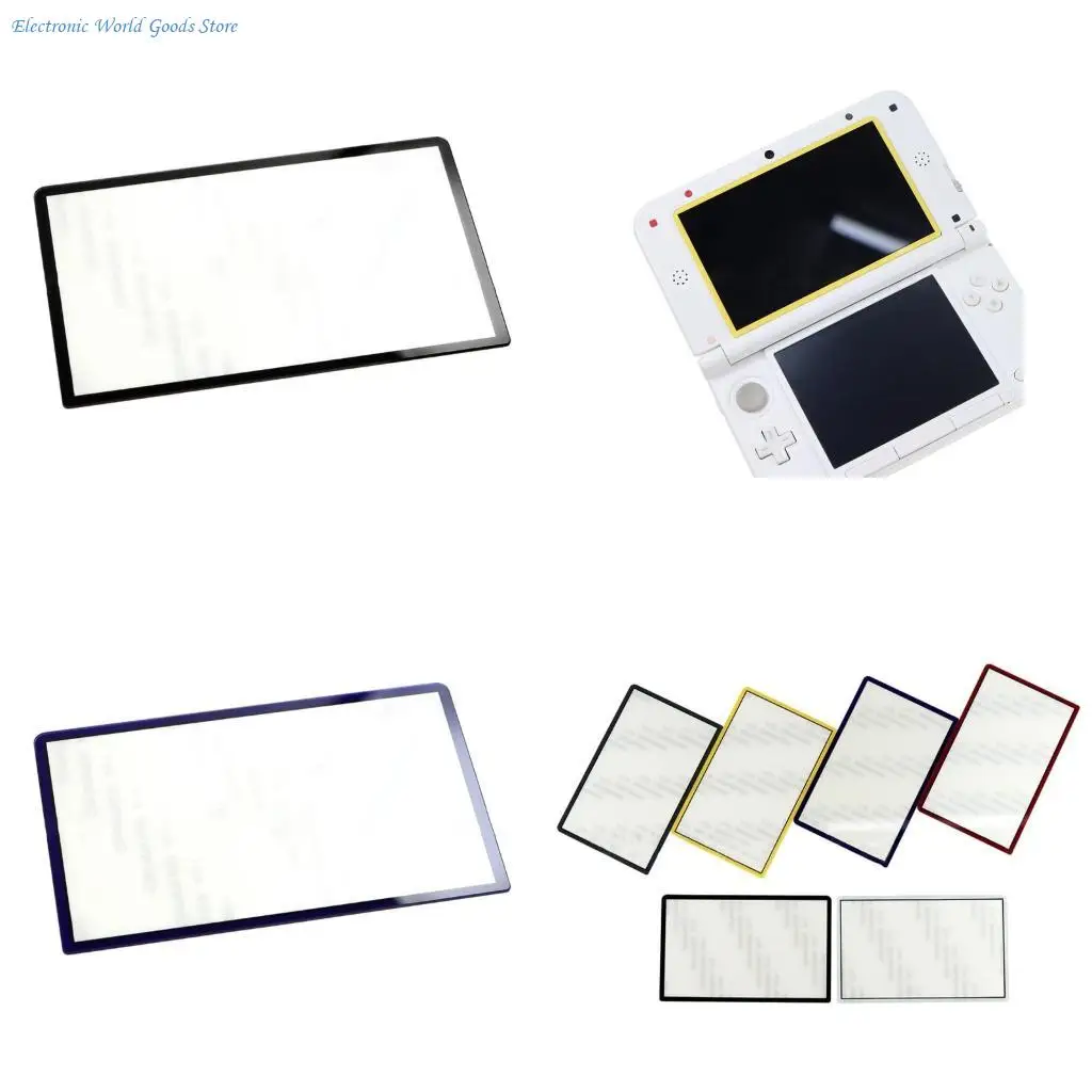 

A3PD верхняя поверхность линзы ЖК-объектив переднего экрана для 3DS XL/новая защитная крышка 3DS XL аксессуары для игровой