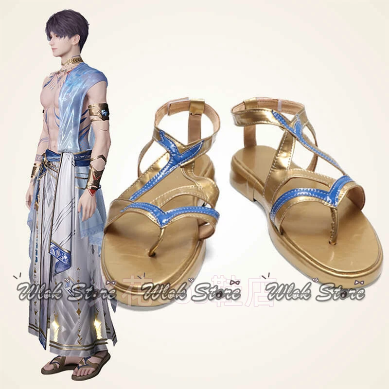 

Обувь для косплея «Любовь и глубокий космос» Rafayel, сандалии для ролевых игр Dawn Tides, Рождественские сандалии для мужчин и женщин, вечеринка на Хэллоуин