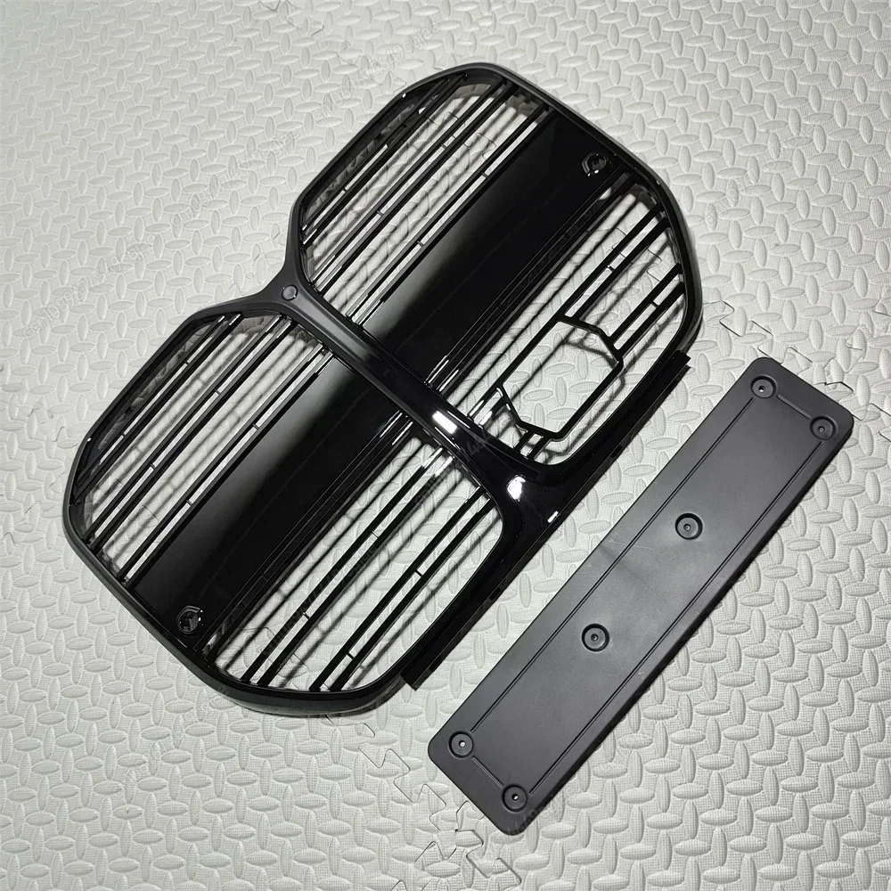 لسيارات BMW 4 Series G26 Gran Coupe 2021-2024 4-Door Black Kidney Bumper Grills مع ACC اكسسوارات السيارات استبدال الشبكة الأمامية