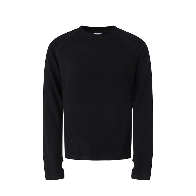 

2025 Fall/Winter New Youkosi Corneli Nano Fleece Ralan Finger Sleeve Warm Bottom Long-Sleeved T-Shirt for Men and Women