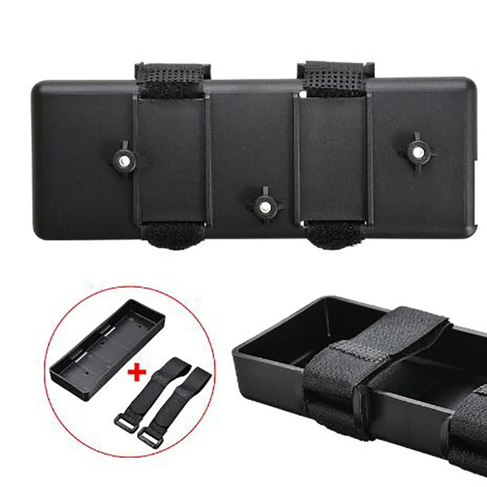 RC Car Battery Box Holder Replacement Parts Spare Parts Sturdy RC Model Vehicle Parts RC Battery Tray Case for SCX10 Accessories