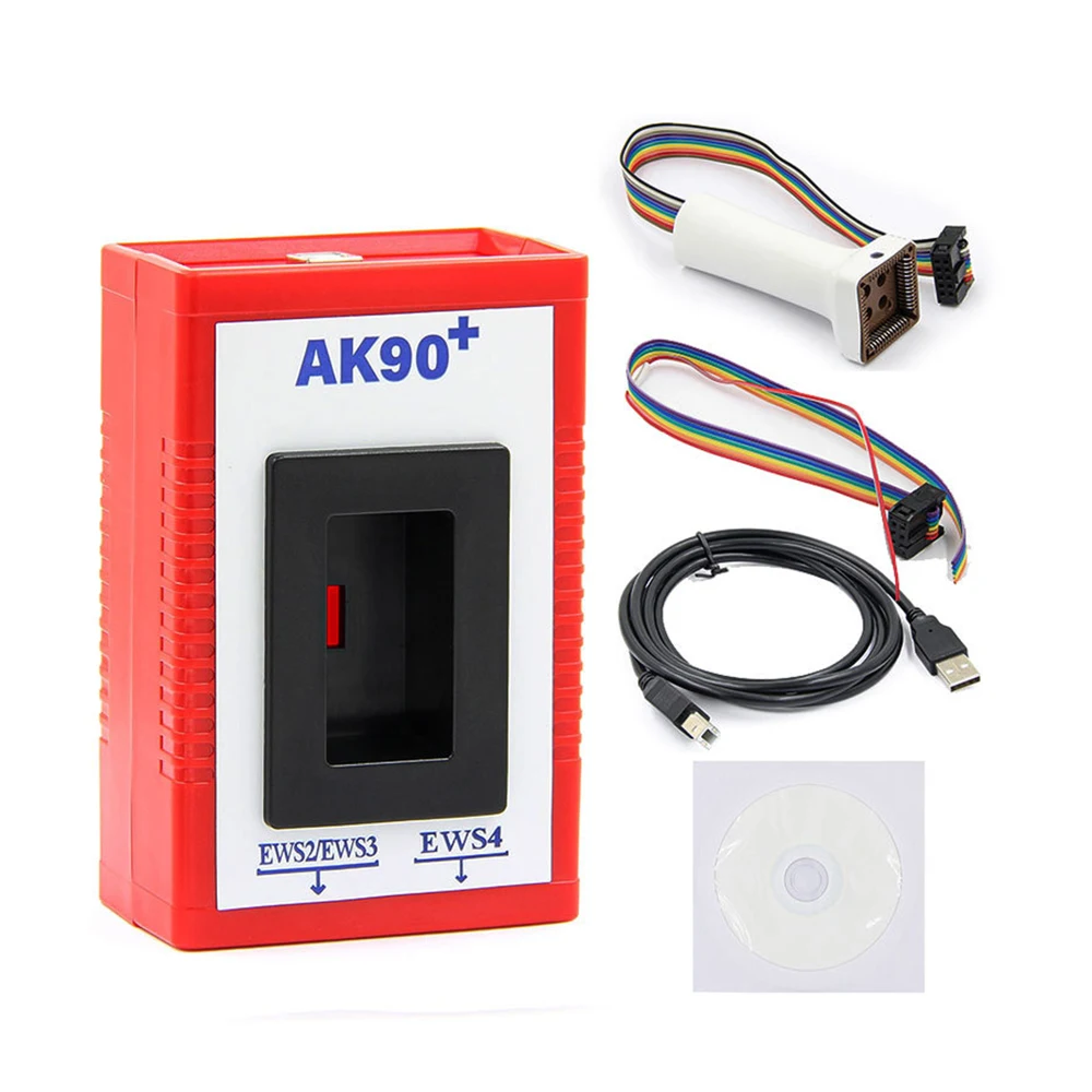 

Latest V3.19 AK90+ for BMW Key Programmer Tools for All BMW EWS Code Reader From 1995-2009 AK 90 Identify Keys CAS and EWS2/3/4