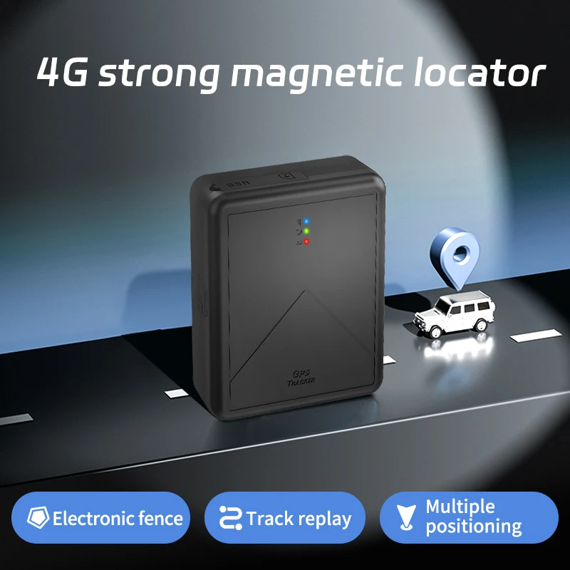 Electronic Fence GPS Tracker Factory Direct Mini Smart GPS Tracker Real-Time 4G LTE 2G Network Magnetic Wireless Asset Device