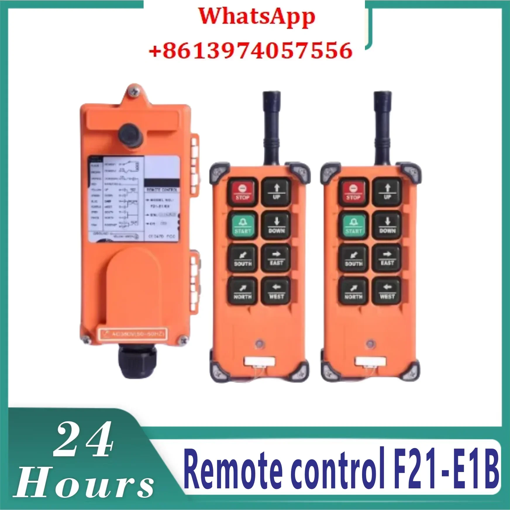 Yuding Industrial Remote Control F21-E1B Crane Electric Crane Crane Remote Control One Complete Set