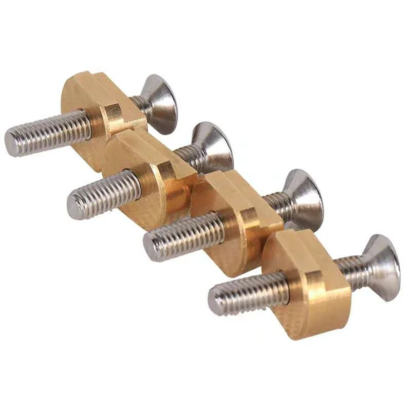 

AT14 4 PCS Foilmount Size M6 And 4 Pcs Hydrofoil Screw Mounting T-Nuts For All Hydrofoil Tracks Surfing Outdoor Accessories