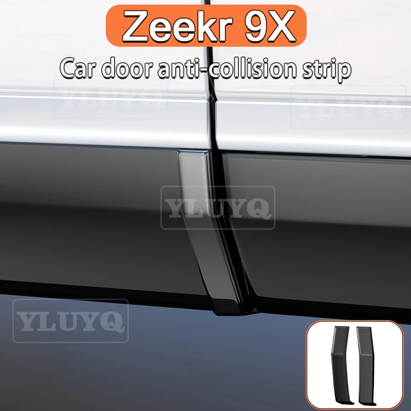 2026 ZEEKR 9X car door anti-collision strips in original car color, hidden body protection stickers accessories
