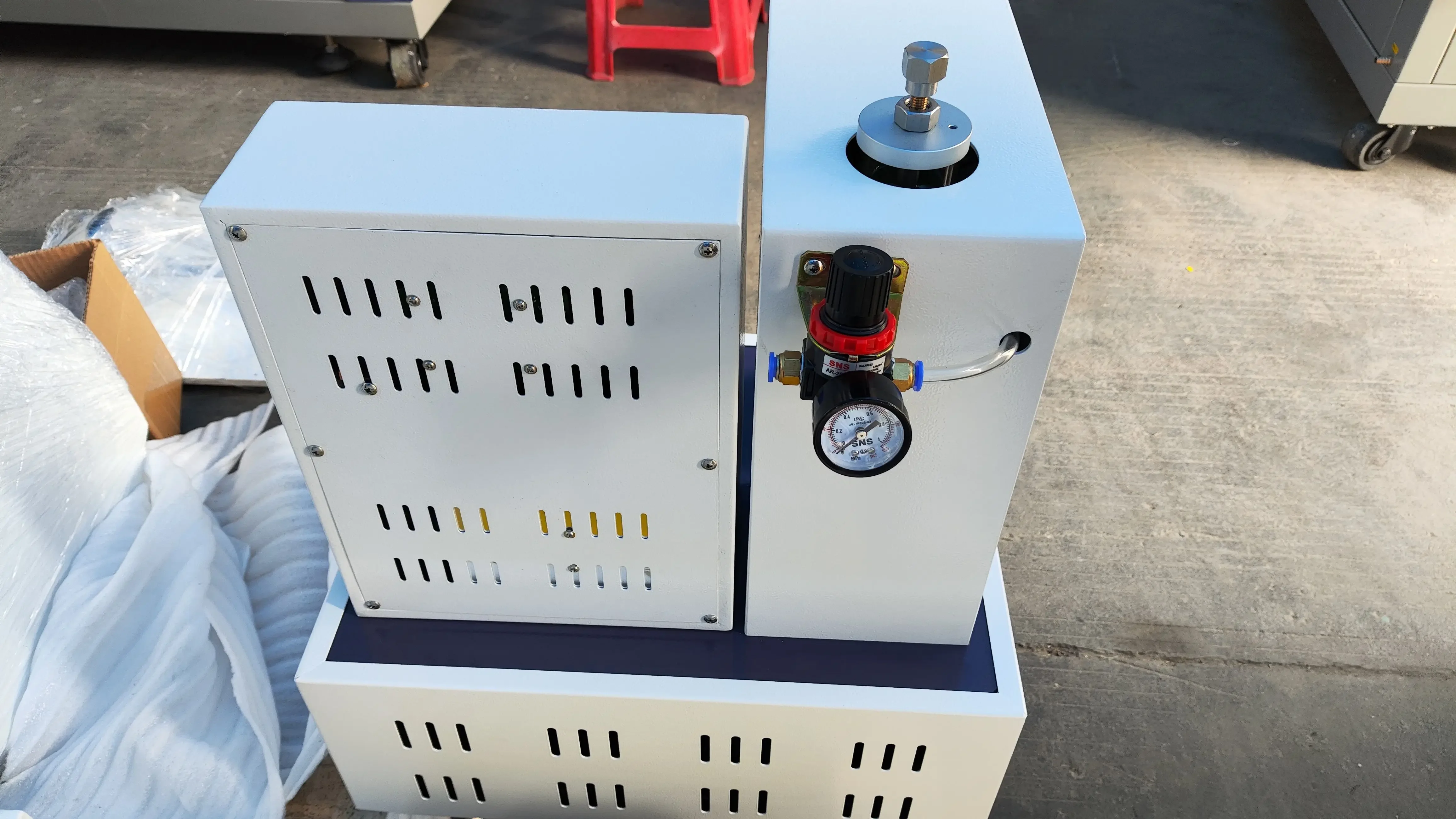 Paperboard Bursting Strength Testing Machine , Ring Compression Test Machine/ Cardboard Bursting Strength Tester Paper Burst