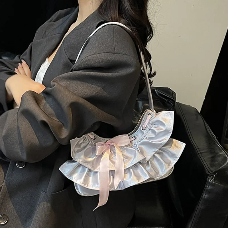 

Star Sun Backpacks Bow Y2K Canvas Bucket Sweet Casual Student Commuter Bag Shoulder Double Shoulder School Bag Backpacks Gifts