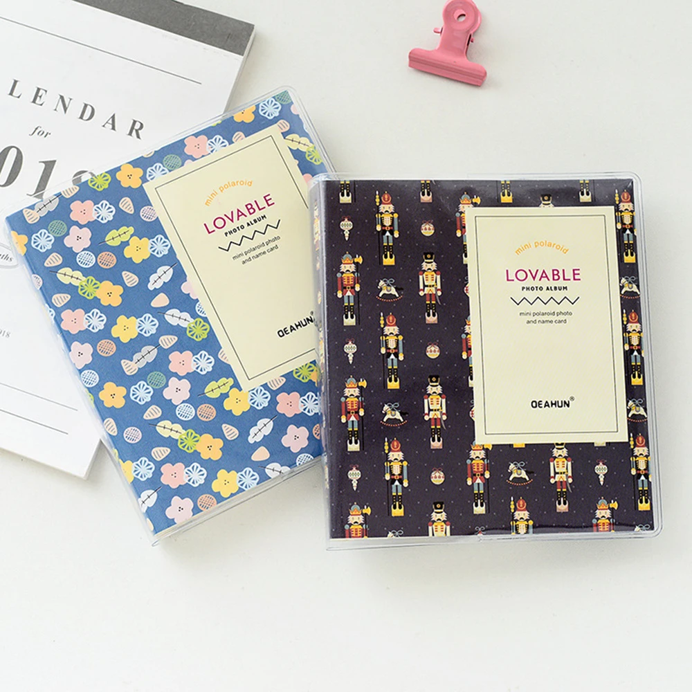 64 جيوب ورق طباعة الصور فيلم ألبوم تخزين ل Fujifilm Instax فورية صغيرة 12 11 9 8 7s أفلام 3 بوصة ورق طباعة الصور