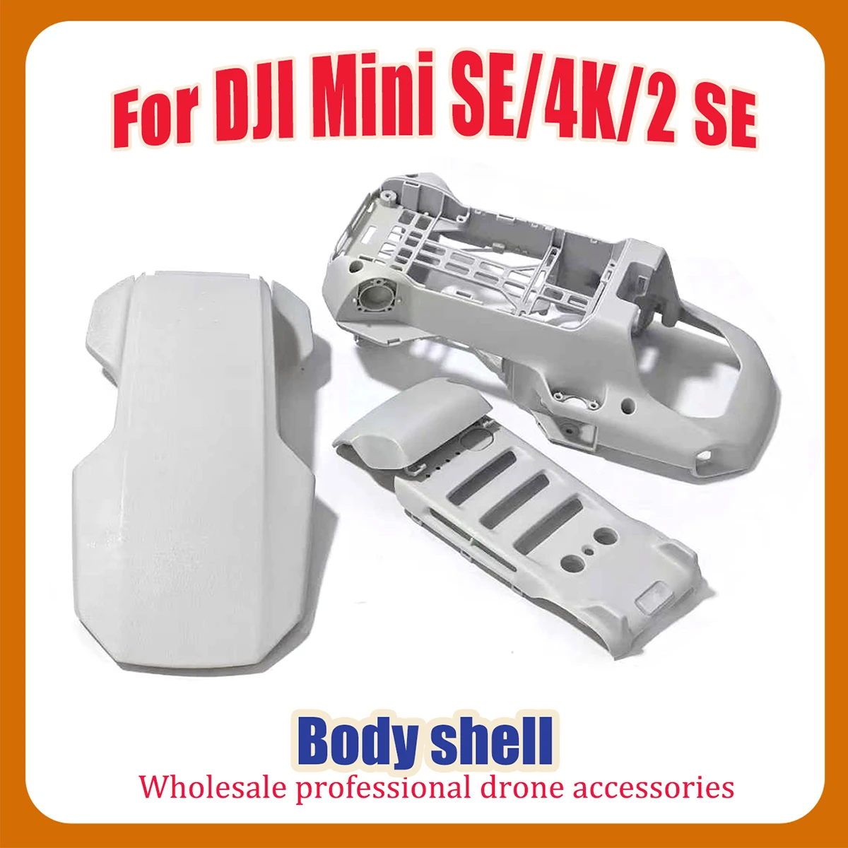 Carcasa superior, carcasa intermedia y carcasa inferior originales del compartimento de la batería, compatibles con DJI MINI 2 SE / MINI SE / MINI 4K