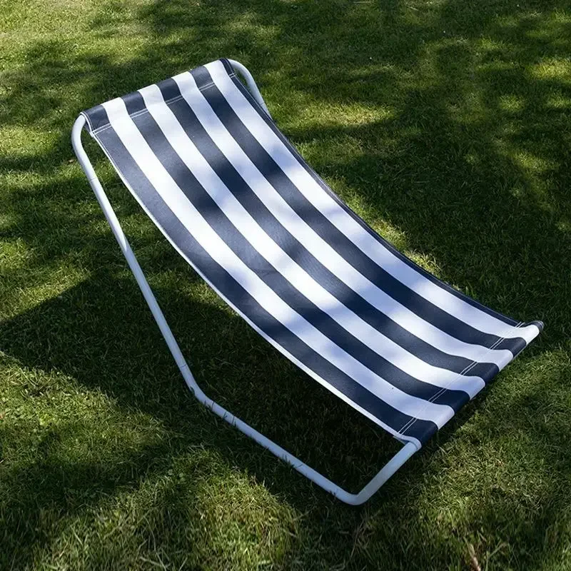 Outdoor Sunbathing Lounge Chair Beach Portable Sun Lounger Adjustable Reclining Sunbathing Lounge Chair Lawn Poolside