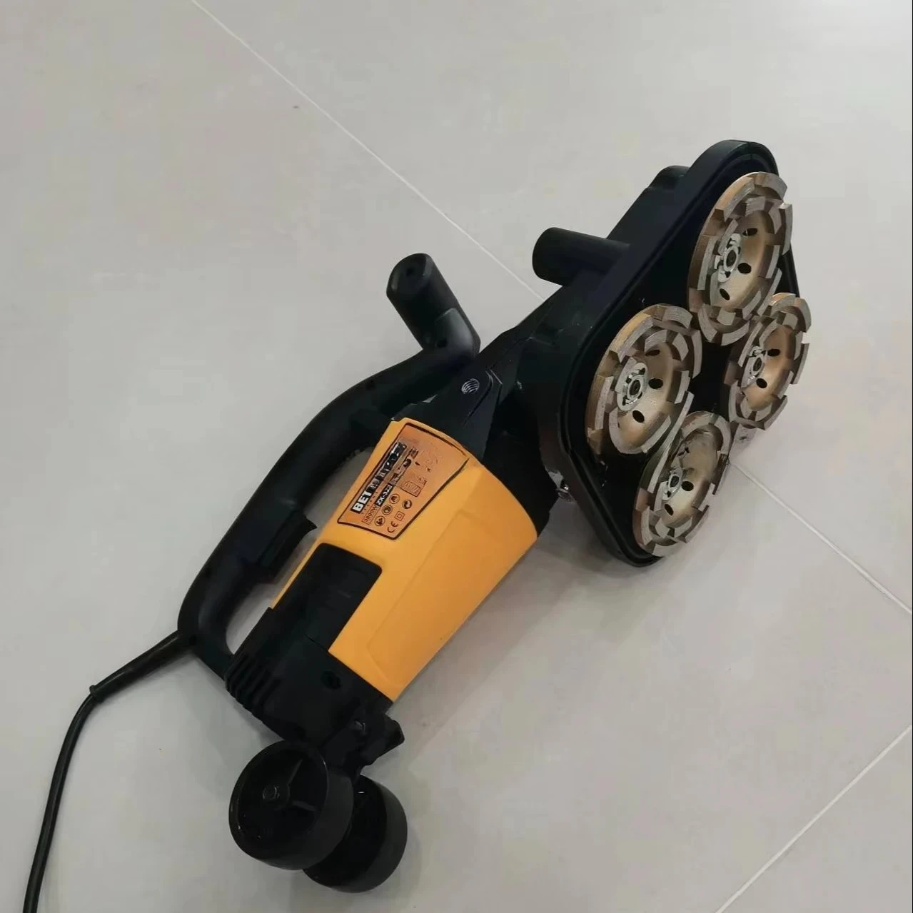220v / 110v High Quality 50HZ/60HZ Dust Free Handheld Electric Orbital Floor Sander Woodworking Machine