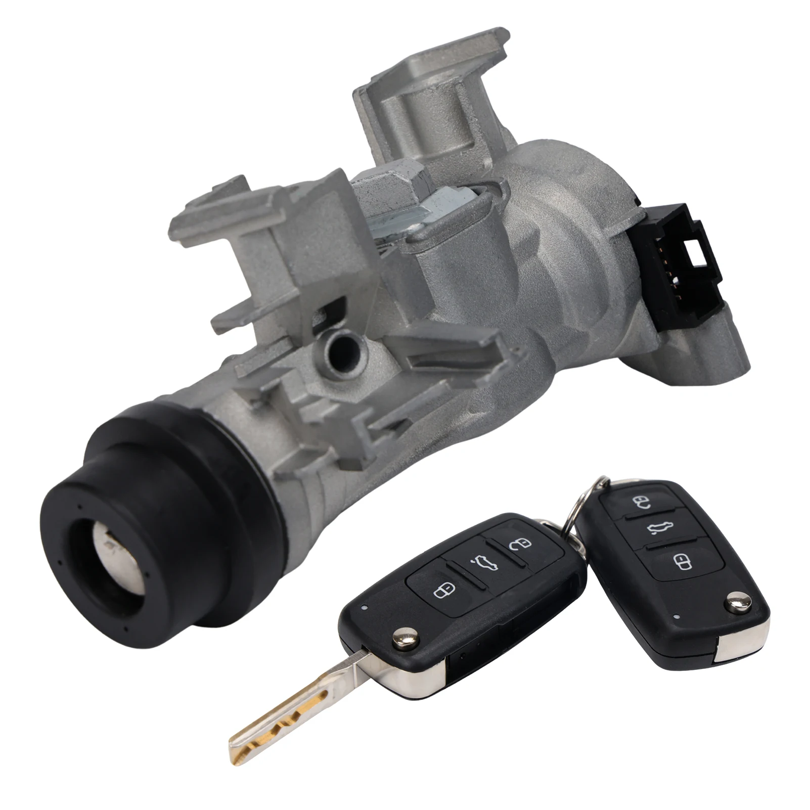 

Car Ignition Switch with Key 1k0905851B 1K0905849A For Jetta Golf Touran EOS Caddy Seat Leon A3 TT R8 8P TT
