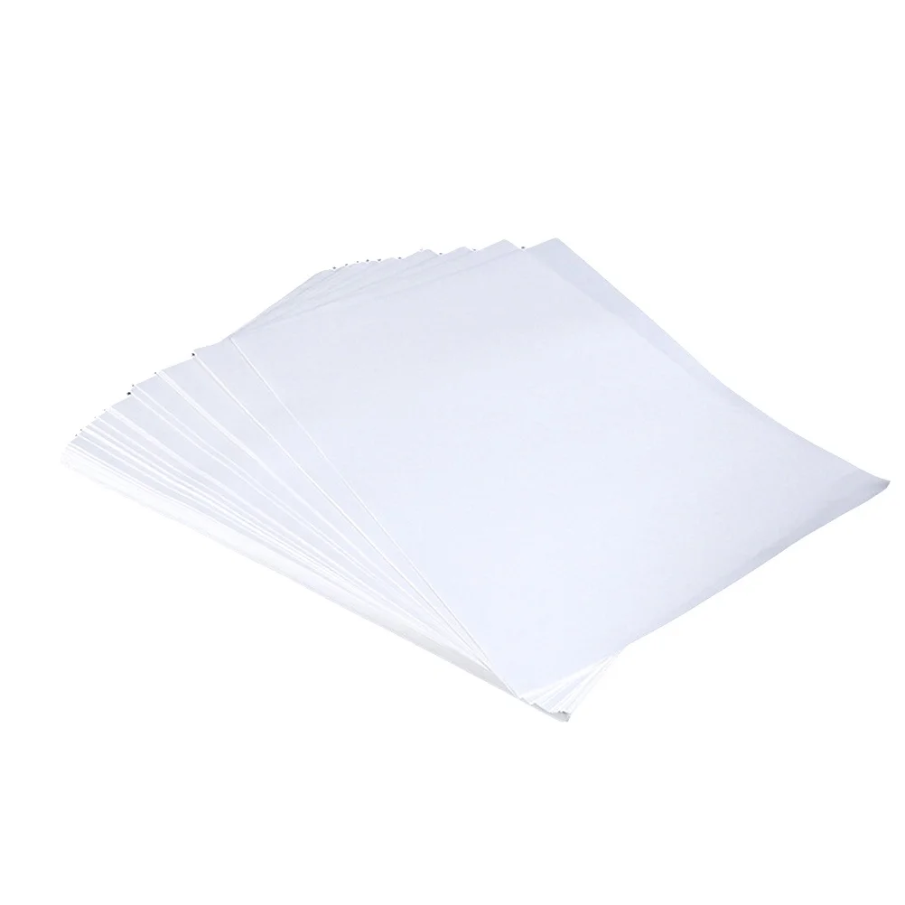 

100 Pcs A4 Sublimation Paper Vivid Color Transfer Heat T Shirts Hats Aprons Bags Ceramics Metal Plastic Wood Polyester