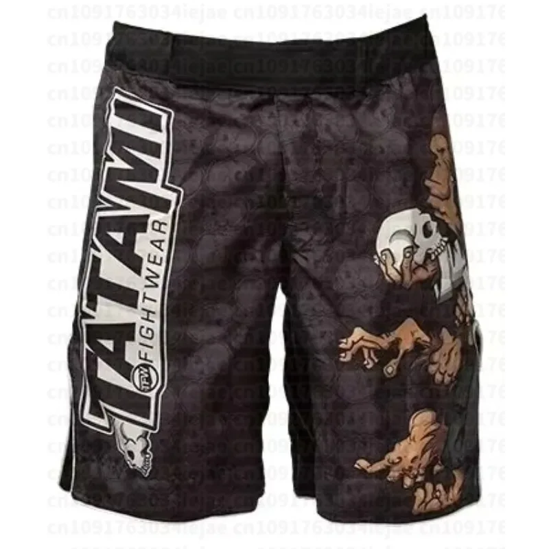 Men Kid MMA Boxing Sports Fitness Monkey Breathable Loose Large Size Shorts Thai Fist Pants Running Fights Cheap Mma Shorts