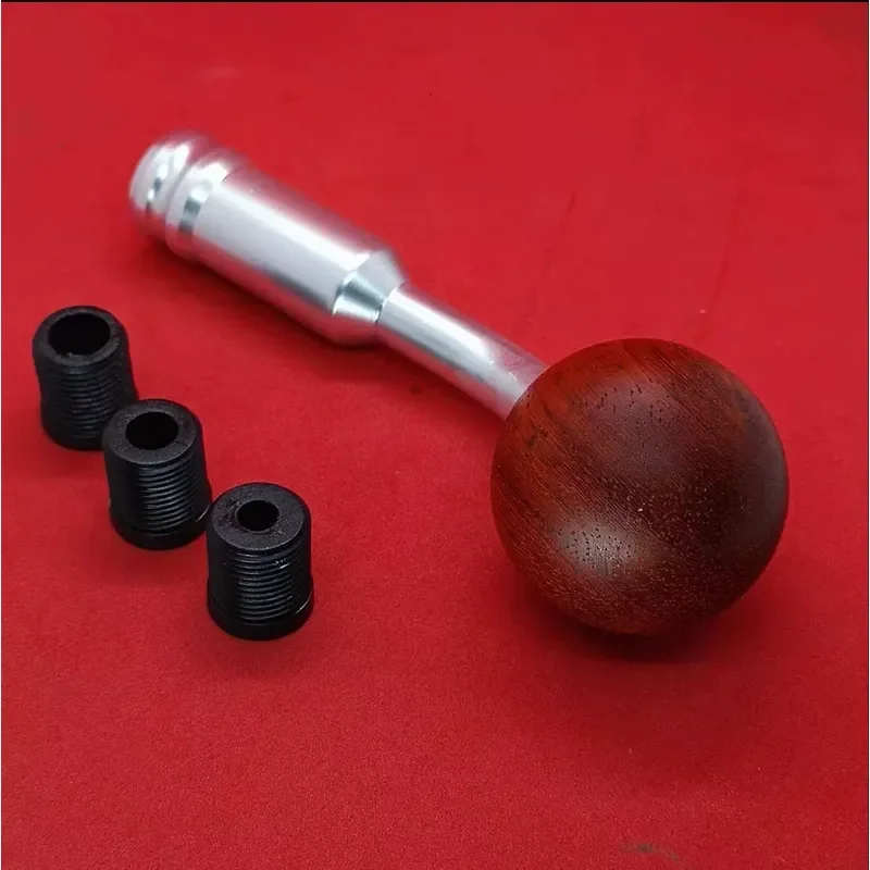 for Brand New Solid Wood Gear Head Silver Aluminum Alloy Rod Body High Grade Material Exquisite Workmanship Belt 3